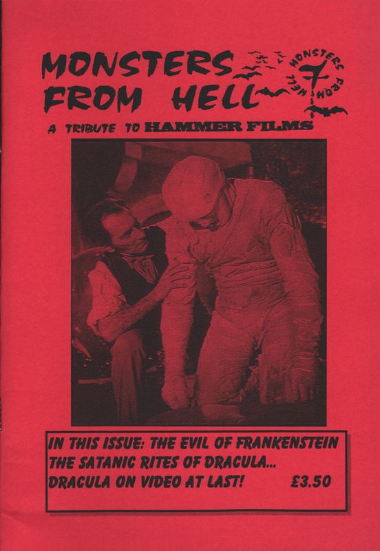 MONSTERS FROM HELL magazine cover Issue 7  1997