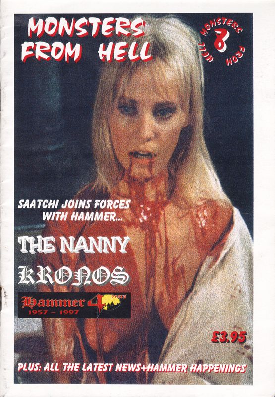 MONSTERS FROM HELL magazine cover Issue 8  1997