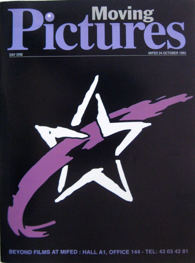 MOVING PICTURES INTERNATIONAL magazine cover  Special 24 October 1993