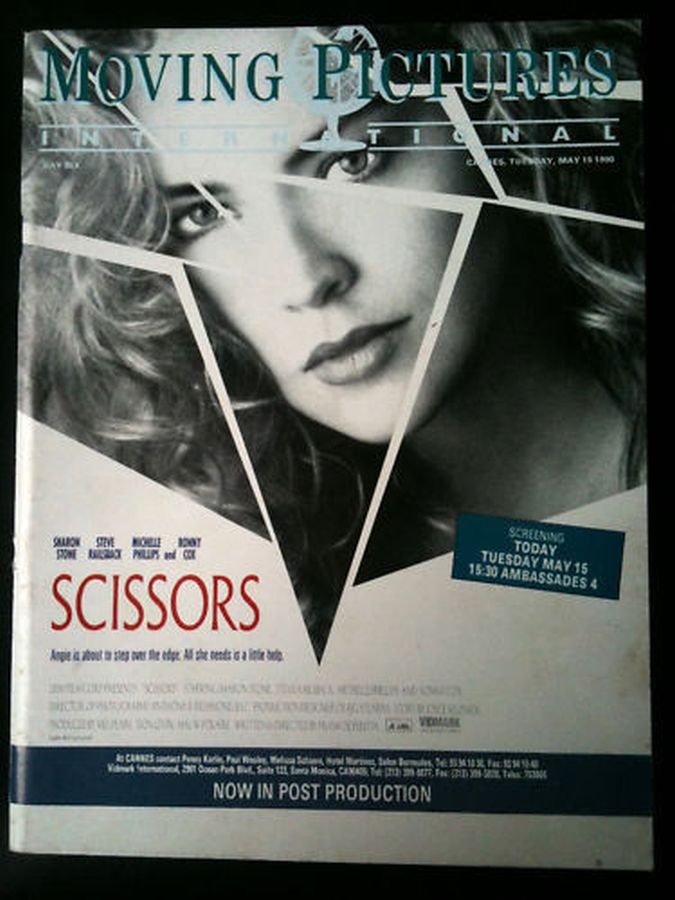 MOVING PICTURES INTERNATIONAL magazine side cover 15 May 1990