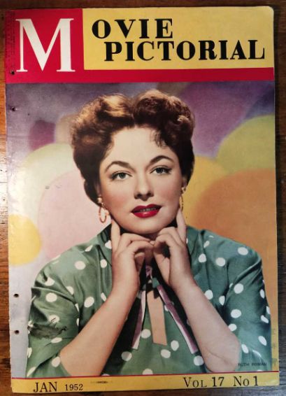 MOVIE PICTORIAL (JP) magazine cover  January 1952
