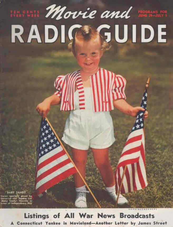 MOVIE-RADIO GUIDE magazine side cover 29 June 1940