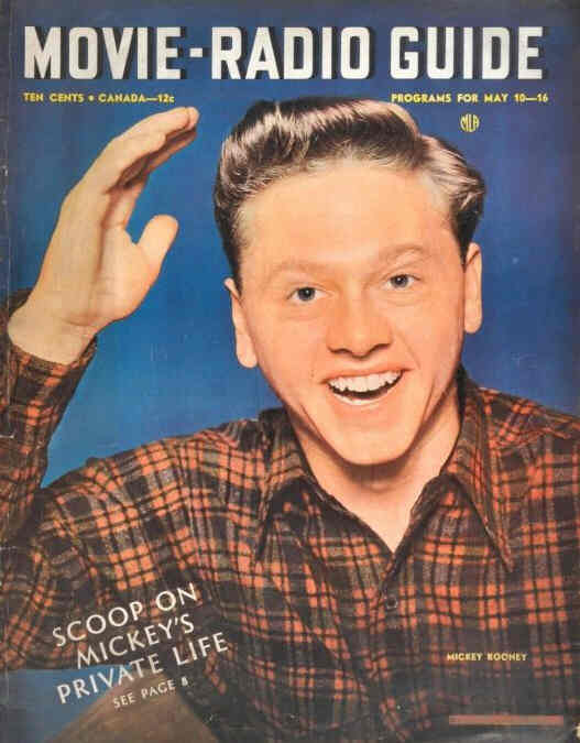 MOVIE-RADIO GUIDE magazine side cover 10 May 1941
