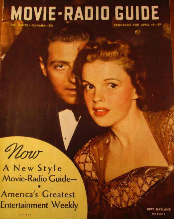 MOVIE-RADIO GUIDE magazine side cover 19 April 1941