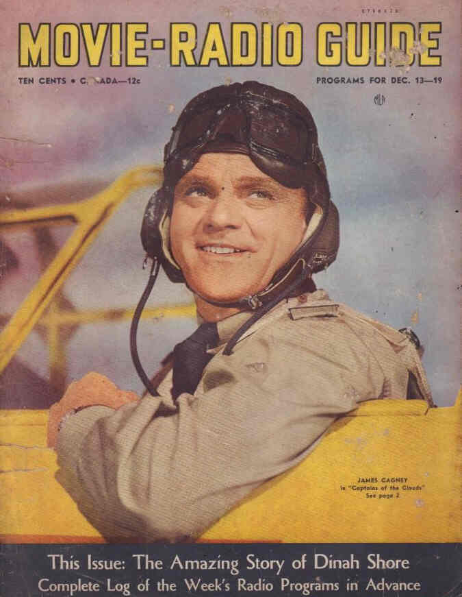 MOVIE-RADIO GUIDE magazine side cover 13 December 1941