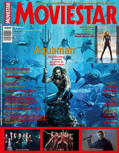 MOVIESTAR magazine side cover Issue 171  November/December 2018