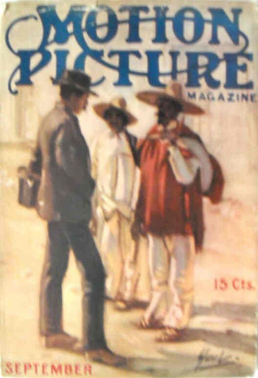 MOTION PICTURE magazine side cover Issue 44 September 1914