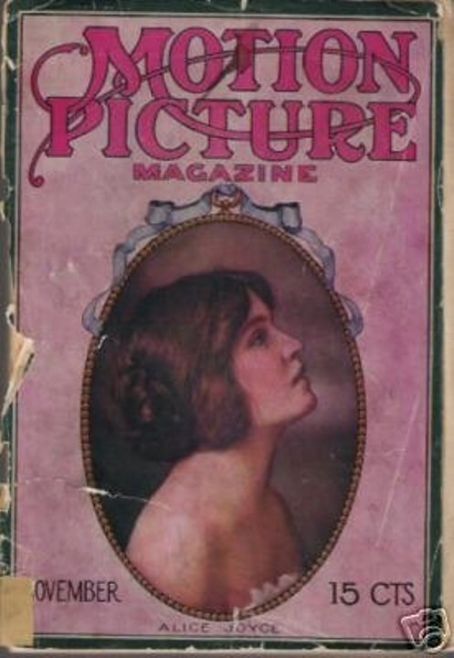 MOTION PICTURE magazine side cover Issue 46 November 1914