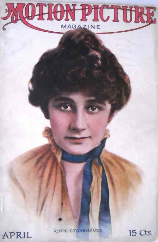MOTION PICTURE magazine side cover Issue 51 April 1915