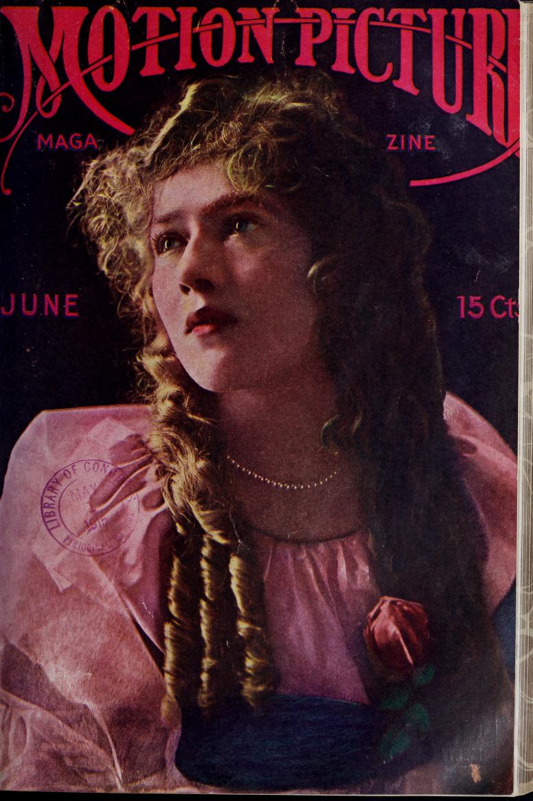 MOTION PICTURE magazine cover Issue 53 June 1915