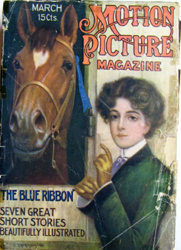 MOTION PICTURE magazine cover Issue 62 March 1916