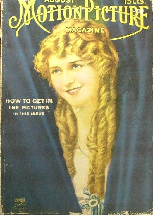 MOTION PICTURE magazine cover Issue 67 August 1916