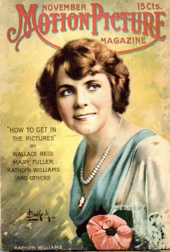 MOTION PICTURE magazine side cover Issue 70 November 1916