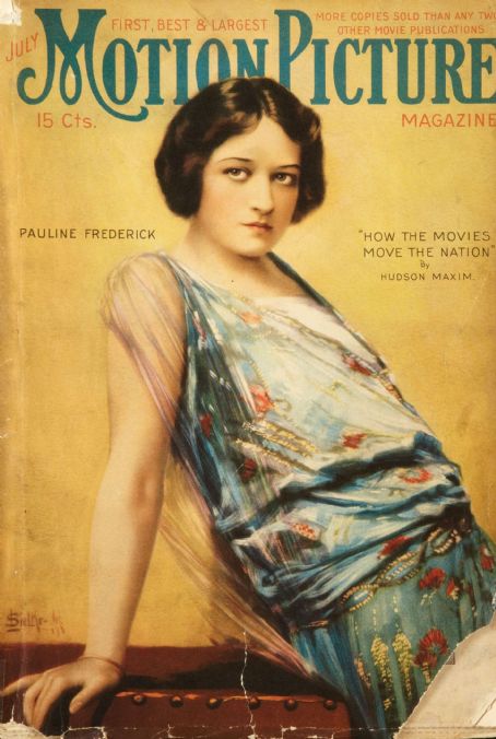 MOTION PICTURE magazine cover Issue 78 July 1917