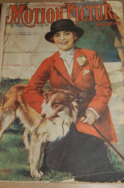 MOTION PICTURE magazine side cover Issue 81 October 1917