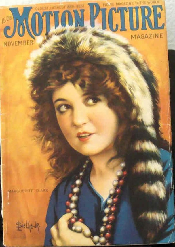MOTION PICTURE magazine side cover Issue 82 November 1917