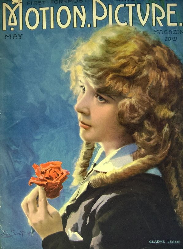 MOTION PICTURE magazine side cover Issue 100 May 1919