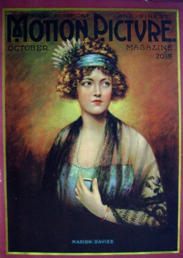 MOTION PICTURE magazine side cover Issue 105 October 1919
