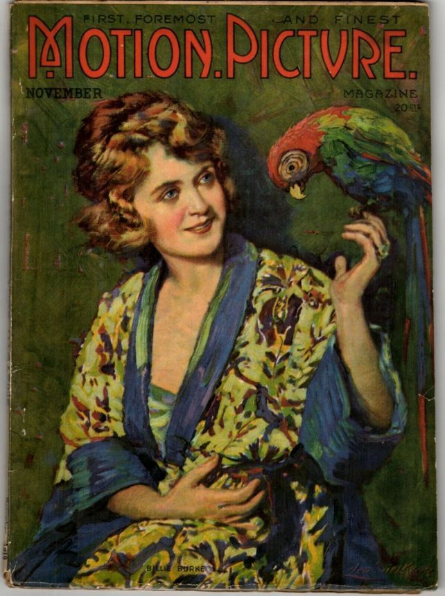 MOTION PICTURE magazine cover Issue 106 November 1919