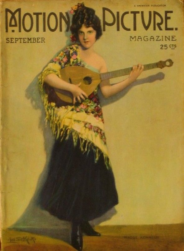 MOTION PICTURE magazine cover Issue 115 September 1920