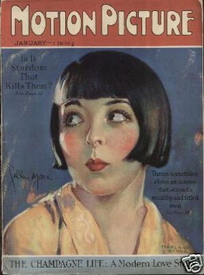 MOTION PICTURE magazine side cover Issue 119 January 1921
