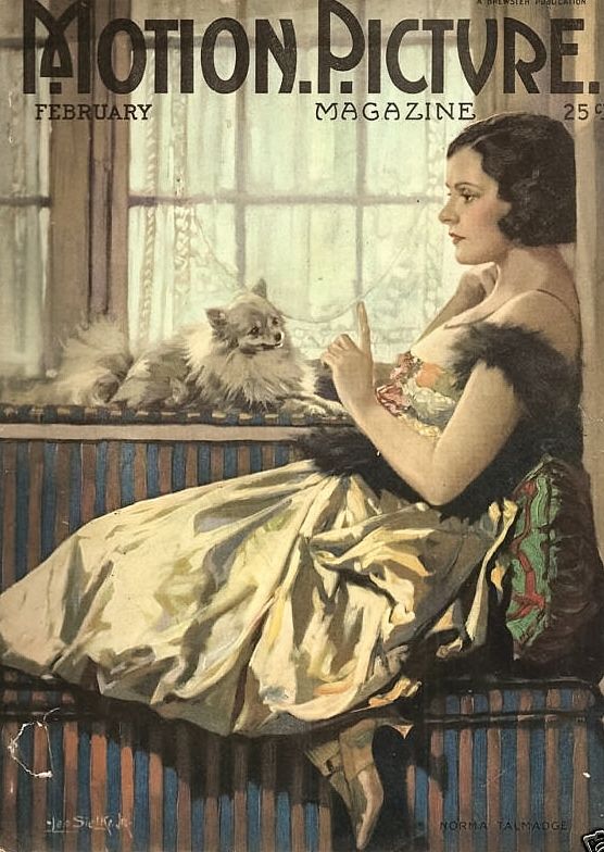 MOTION PICTURE magazine side cover Issue 120 February 1921