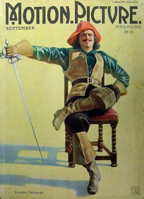 MOTION PICTURE magazine side cover Issue 127 September 1921