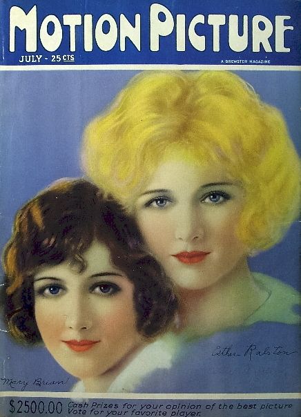 MOTION PICTURE magazine side cover Issue 173 July 1925