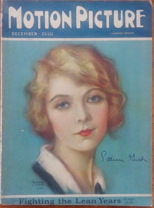 MOTION PICTURE magazine side cover Issue 178 December 1925