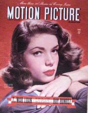 MOTION PICTURE magazine side cover Issue 376 June 1942