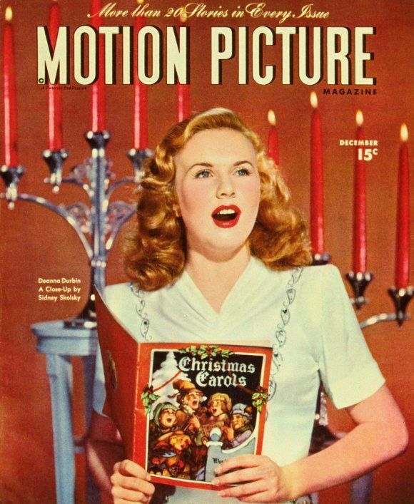 MOTION PICTURE magazine side cover Issue 382 December 1942