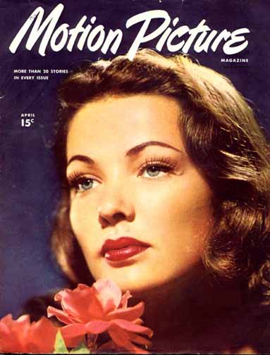 MOTION PICTURE magazine cover Issue 422 April 1946