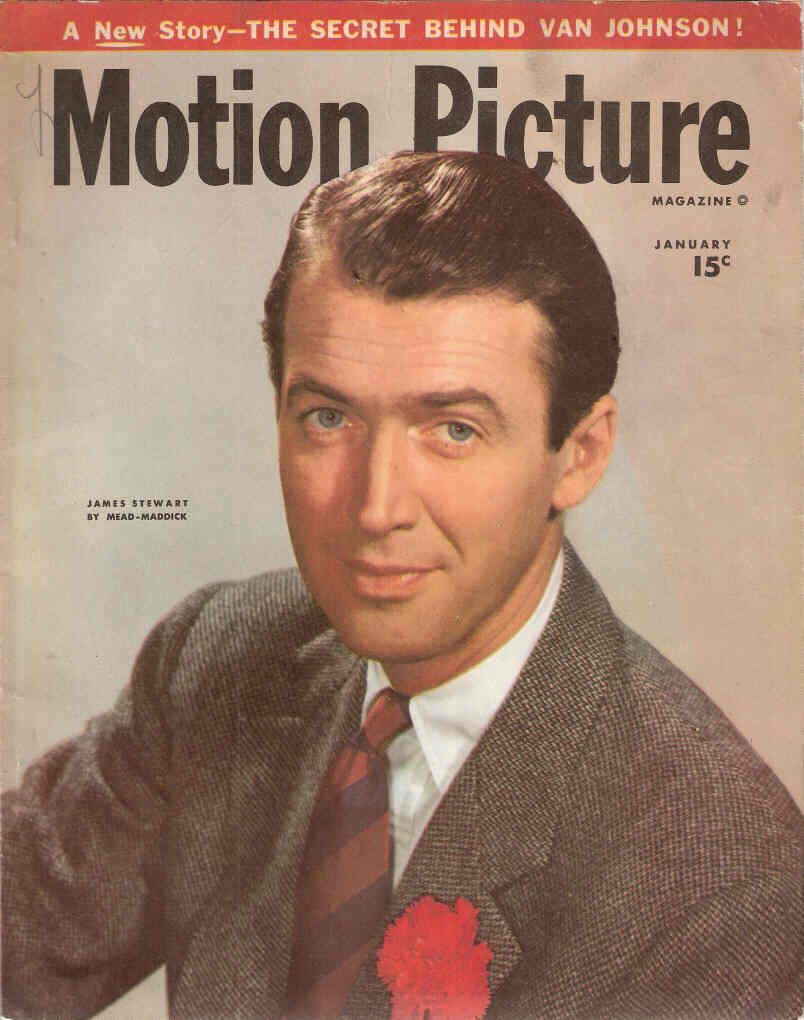 MOTION PICTURE magazine side cover Issue 431 January 1947