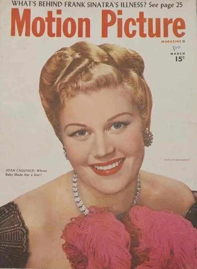 MOTION PICTURE magazine side cover Issue 433 March 1947