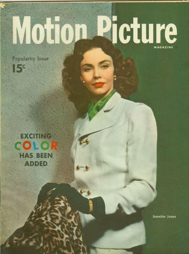 MOTION PICTURE magazine side cover Issue 436 June 1947