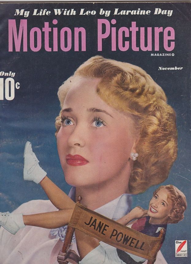 MOTION PICTURE magazine cover Issue 465 November 1949