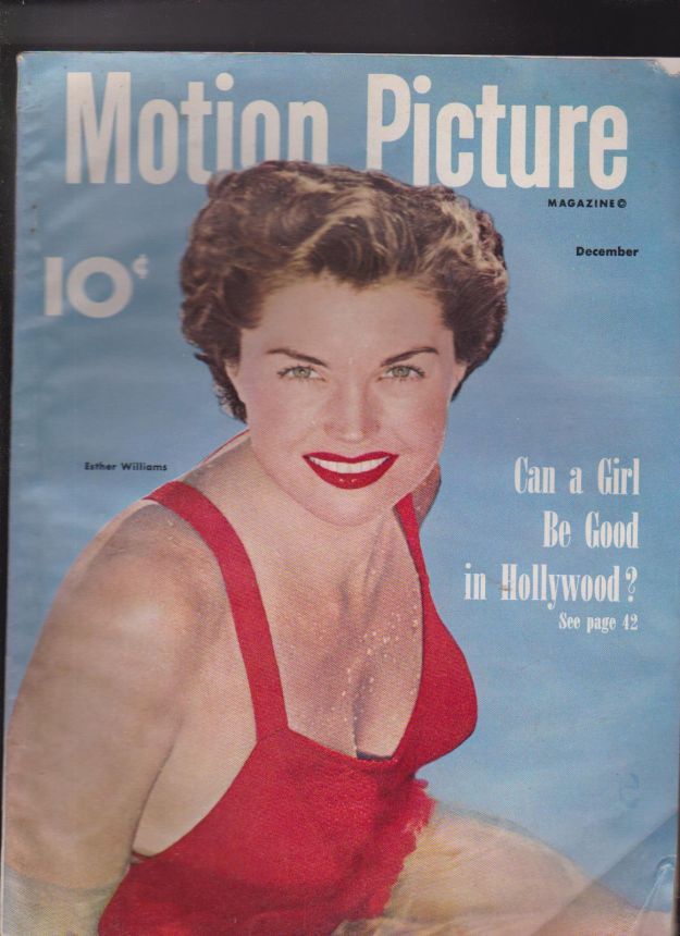 MOTION PICTURE magazine side cover Issue 478 December 1950
