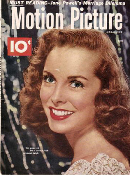 MOTION PICTURE magazine side cover Issue 484 June 1951