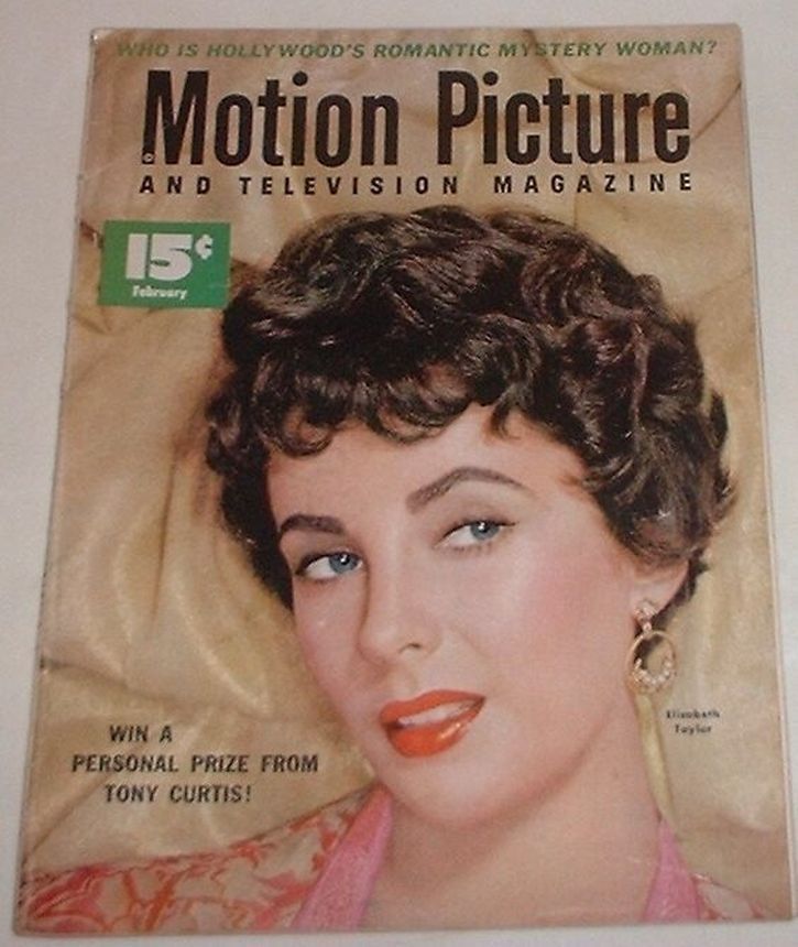 MOTION PICTURE magazine side cover Issue 504 February 1953