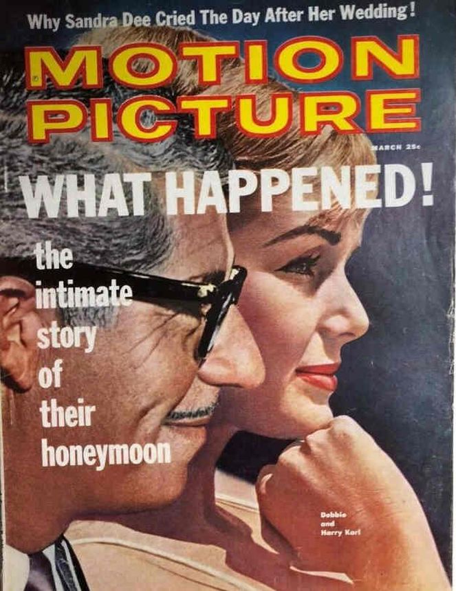 MOTION PICTURE magazine side cover Issue 601 March 1961