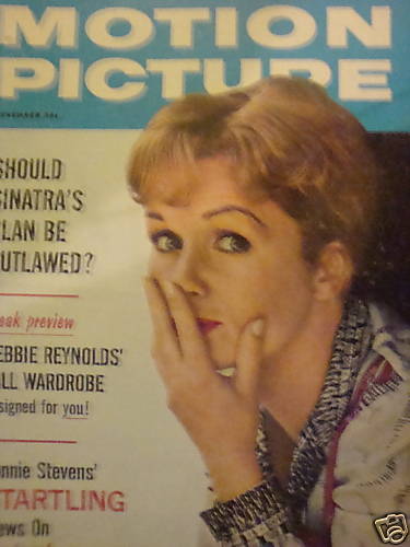 MOTION PICTURE magazine cover Issue 609 November 1961