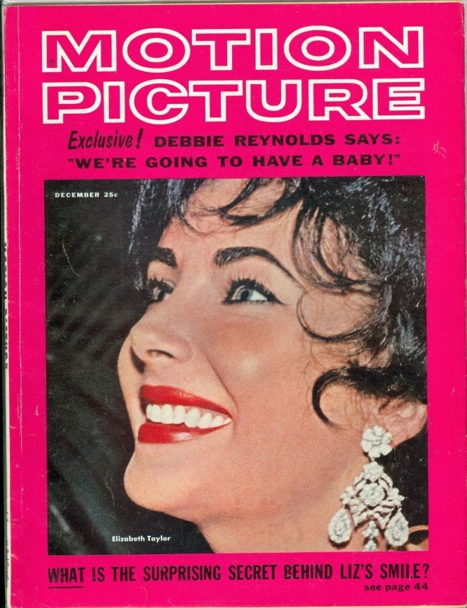MOTION PICTURE magazine side cover Issue 610 December 1961