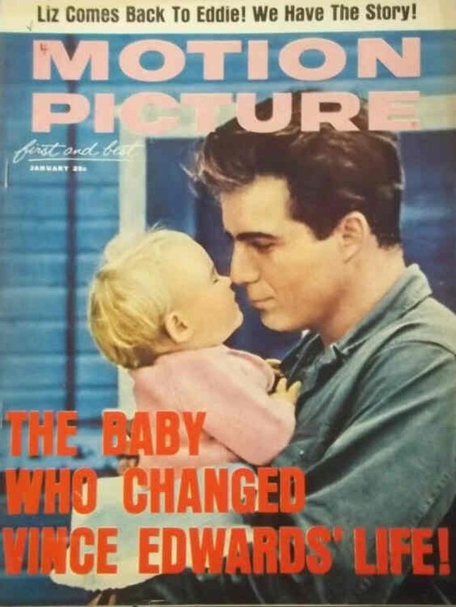 MOTION PICTURE magazine side cover Issue 623 January 1963