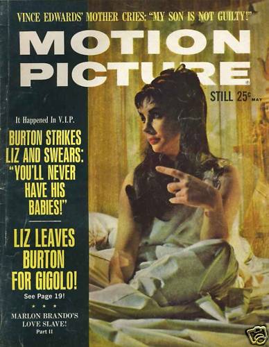 MOTION PICTURE magazine side cover Issue 627 May 1963