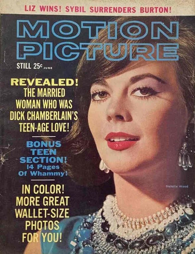 MOTION PICTURE magazine side cover Issue 628 June 1963