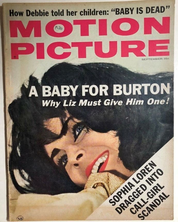 MOTION PICTURE magazine side cover Issue 631 September 1963