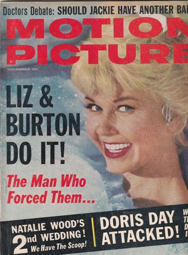 MOTION PICTURE magazine side cover Issue 633 November 1963