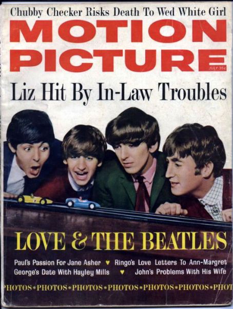 MOTION PICTURE magazine side cover Issue 641 July 1964