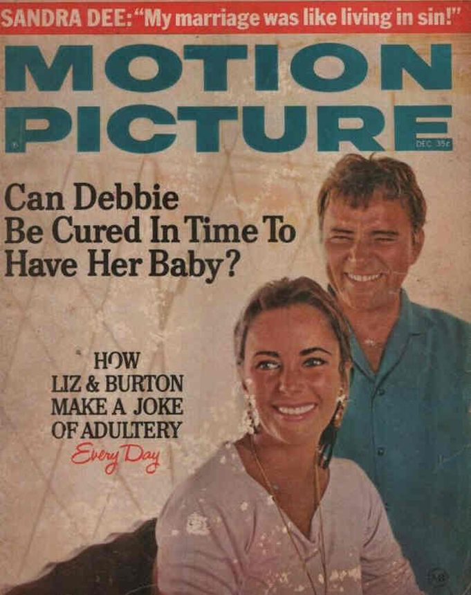 MOTION PICTURE magazine side cover Issue 646 December 1964