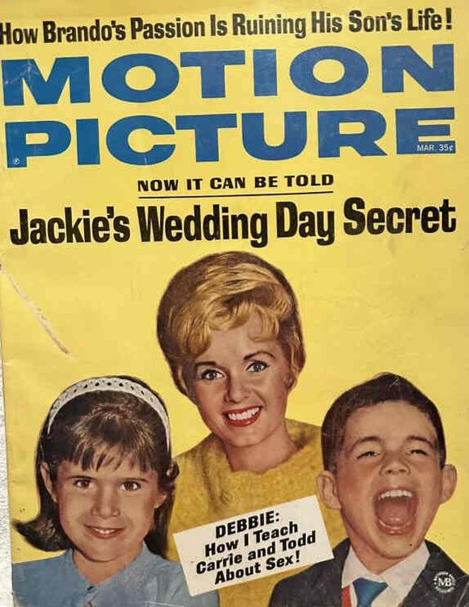 MOTION PICTURE magazine side cover Issue 649 March 1965